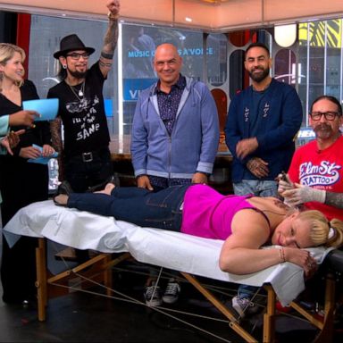 VIDEO: Dave Navarro's live tattoo demo