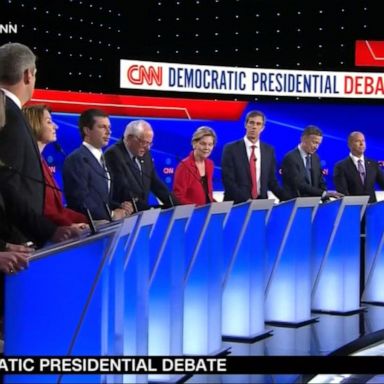 VIDEO: Moderates take on progressives at Democratic debate