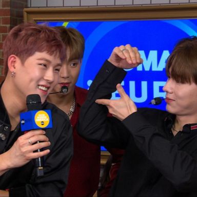 PHOTO: VIDEO: Catching up with MonstaX live on 'GMA'