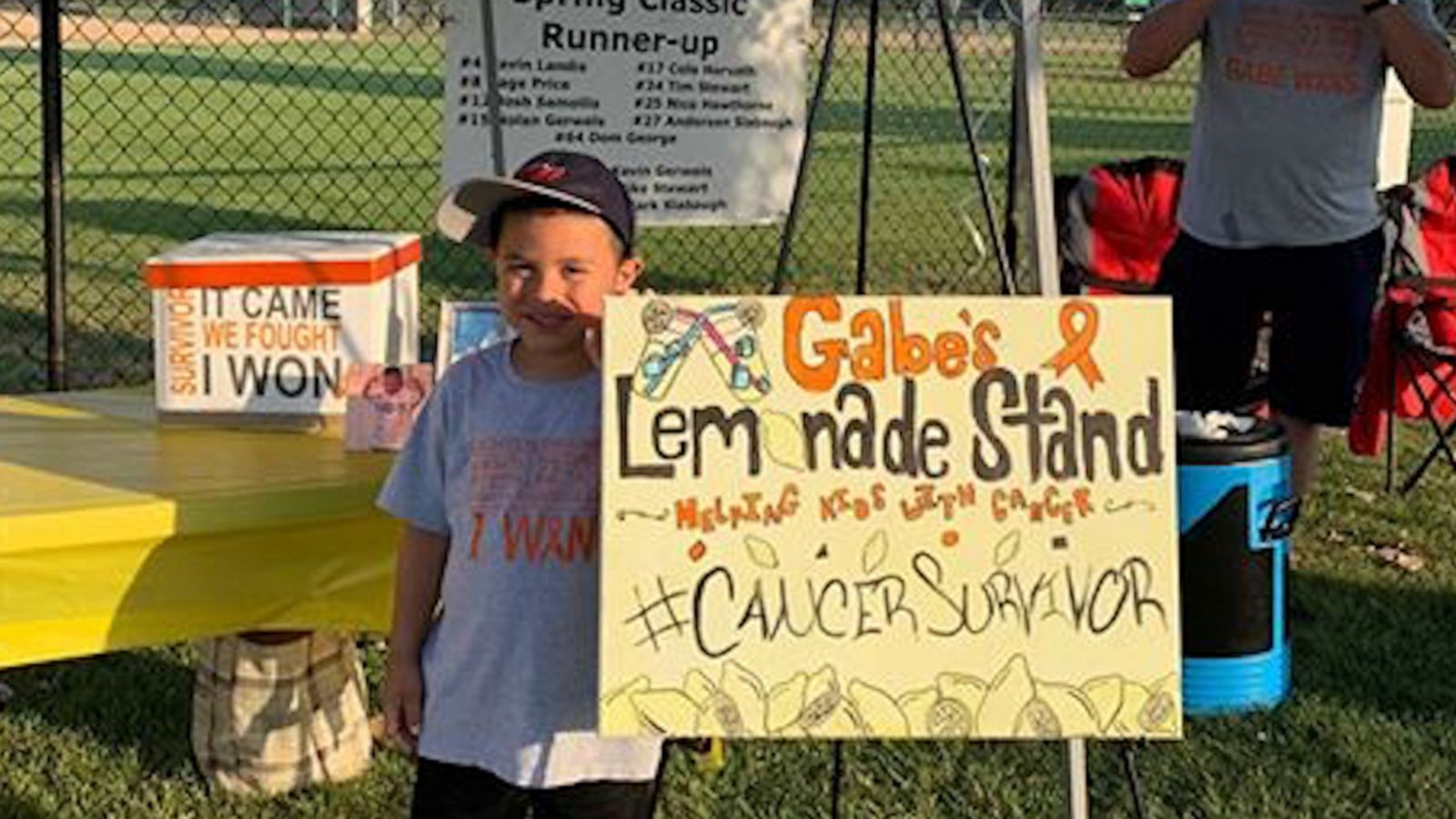 VIDEO: 5-year-old opens lemonade stand to give back