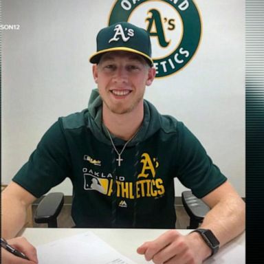 VIDEO: Baseball fan lands minor league contract