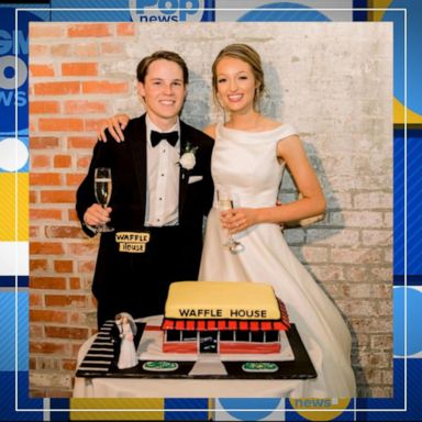 VIDEO: This couple wins with their Waffle House wedding cake