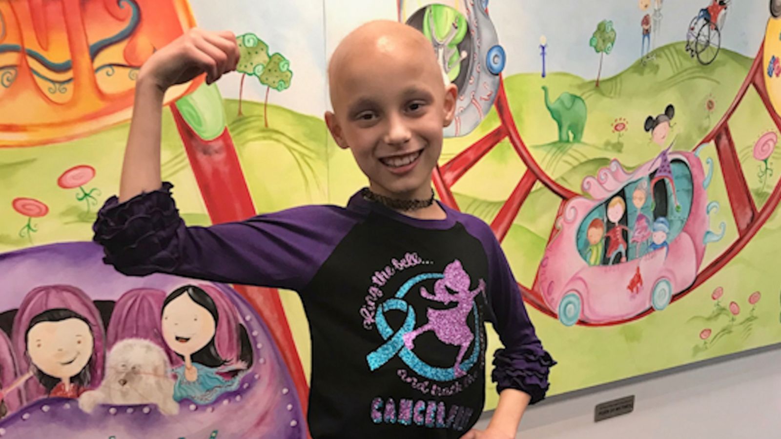 VIDEO: 9-year-old rings bell after beating stage III ovarian cancer