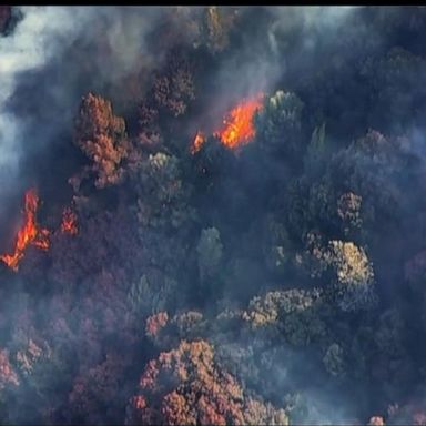 VIDEO: Extreme heat, wind fuel California wildfire warnings