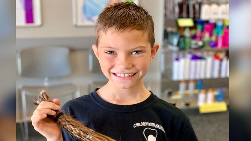9 Year Old Grows Hair For 2 Years And Donates It Despite The