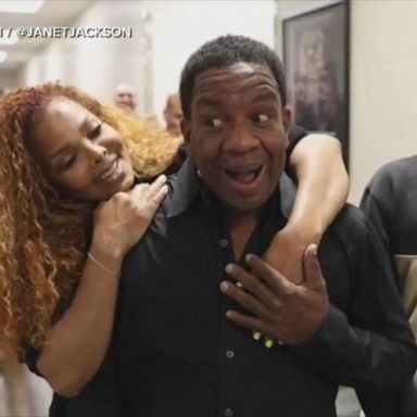 VIDEO: Sons surprise dad with Janet Jackson tickets, run into star backstage