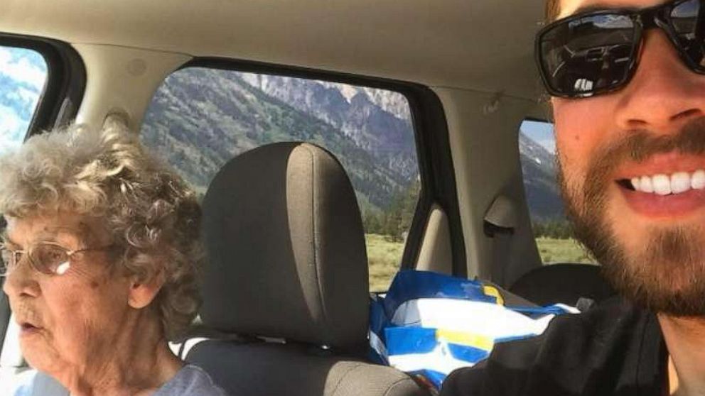 PHOTO: Brad Ryan and his grandmother, Joy Ryan are on a road trip to see every National Park.