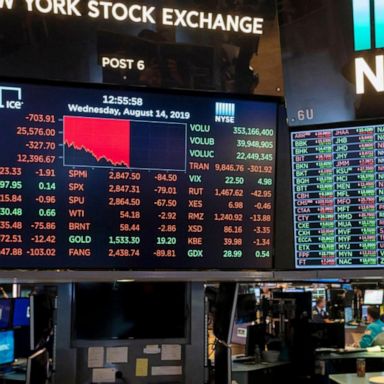 VIDEO: Dow plunges 800 points amid growing recession fears