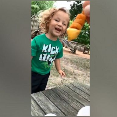 VIDEO: Boy's reaction to Arby's curly fries breaks the internet