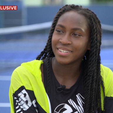 VIDEO: Tennis phenom Coco Gauff said she hopes to be 'the greatest of all time' 