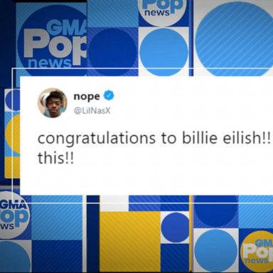 PHOTO: VIDEO: Lil Nas X and Billy Ray Cyrus tweet congrats to Billie Eilish