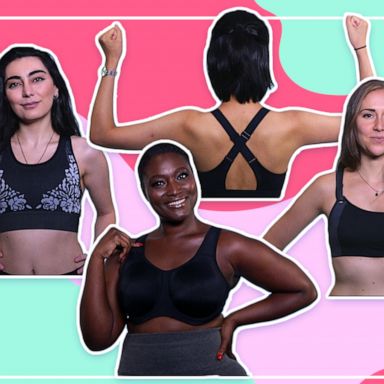 VIDEO: How to find the right sports bra for your body: Top picks for A to D+