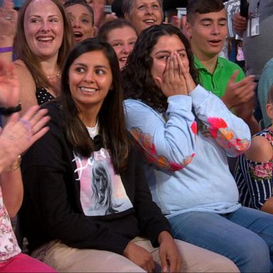 VIDEO: Taylor Swift superfans are surprised with tickets to her GMA concert