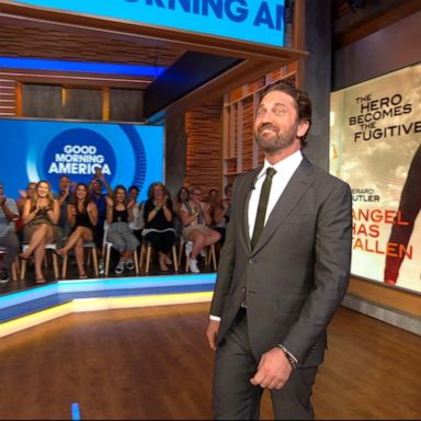 VIDEO: Gerard Butler talks new action hero film, 'Angel Has Fallen' 