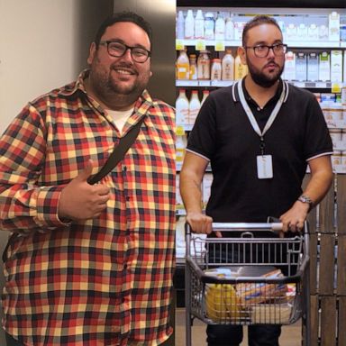 VIDEO: Man says Instacart job helped him lose 300 pounds 