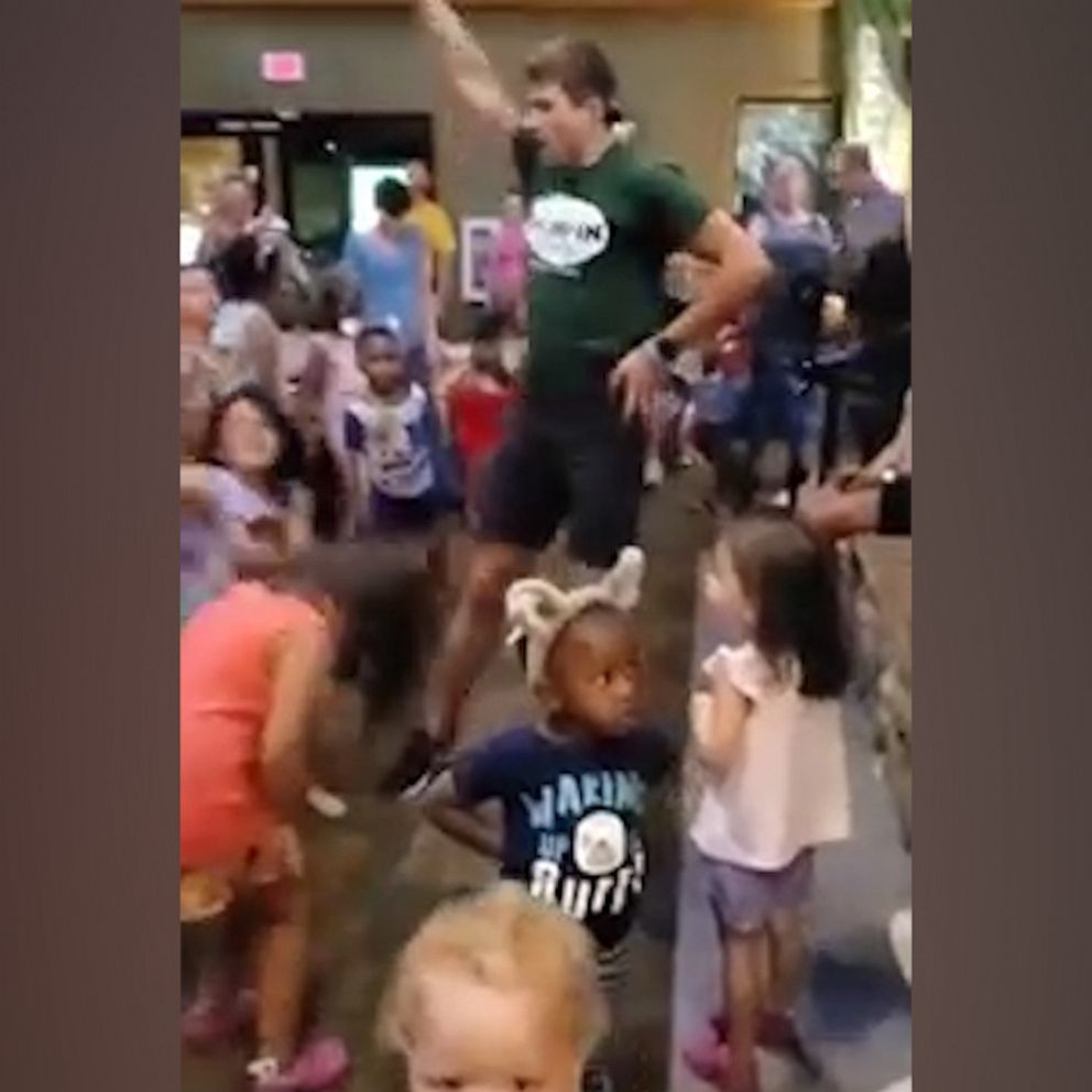 VIDEO: This dancing Great Wolf Lodge employee is workplace #goals