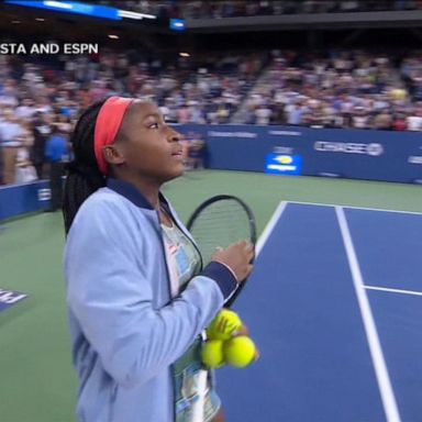 VIDEO: Coco Gauff scores epic 3-set win at US Open