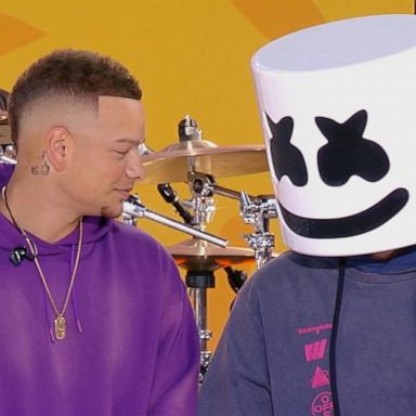 VIDEO: Catching up with Kane Brown and Marshmello on 'GMA' 