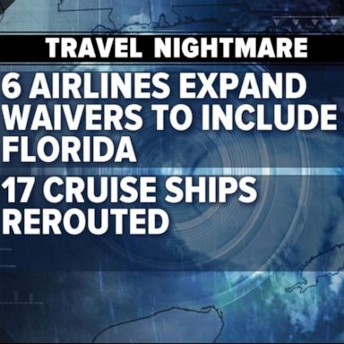 VIDEO: Airlines cancel flights as Hurricane Dorian looms