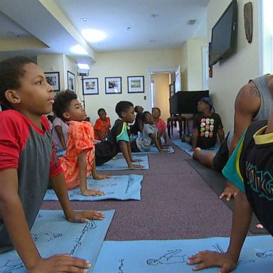 VIDEO: The peace kings master the art of yoga, mindfulness and meditation