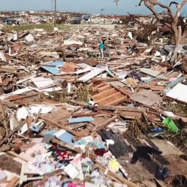 VIDEO: The Bahamas face massive devastation as the death toll rises to 43 overnight