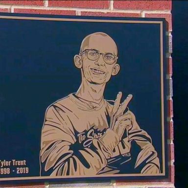 VIDEO: Purdue University dedicates the Tyler Trent gate at their stadium