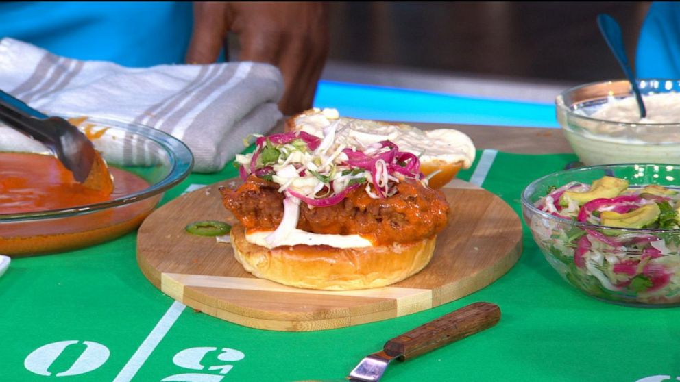 PHOTO: A Cuban style fried chicken sandwich from chef Michelle Bernstein.