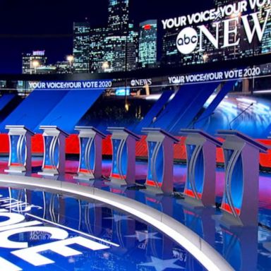 VIDEO: 10 Democratic candidates on debate stage for 1st time