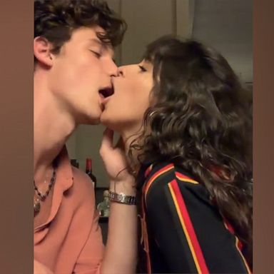 VIDEO: Shawn Mendes, Camila Cabello pack on serious PDA to show fans how they 'really kiss' 