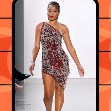 VIDEO: Keke's fashion week runway debut