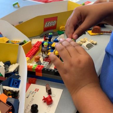 VIDEO: 5th-graders create a community by playing with LEGOs