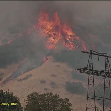 VIDEO: Evacuations ordered in Utah amid growing fire threat