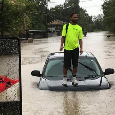 VIDEO: Water rescues underway after rain slams Texas