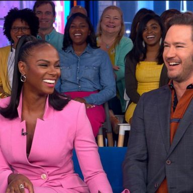 VIDEO: Mark-Paul Gosselaar and Tika Sumpter talk new show, 'Mixed-ish'