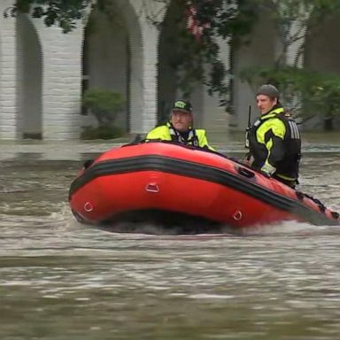 VIDEO: Water rescues continue in Texas as flooding devastates the area