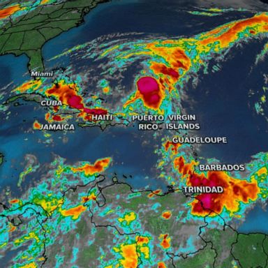 VIDEO: Tropical storm Karen expected to approach Puerto Rico 