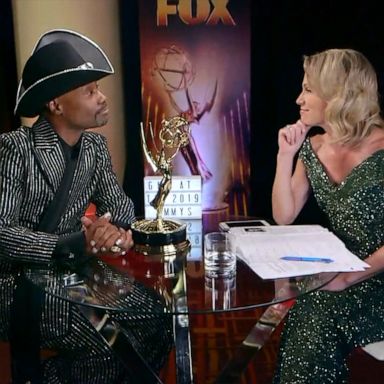 VIDEO: Billy Porter talks to Amy Robach after winning an Emmy for ‘Pose’ 