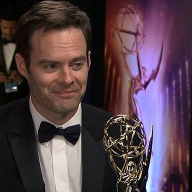 VIDEO: Bill Hader says he'll celebrate his Emmy win by eating at 'In-N-Out Burger'