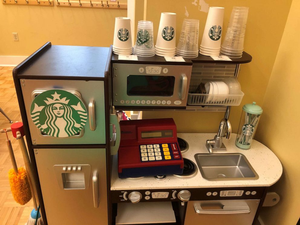 PHOTO: A Nashville preschool teacher set up a Target-themed play area in her classroom. 