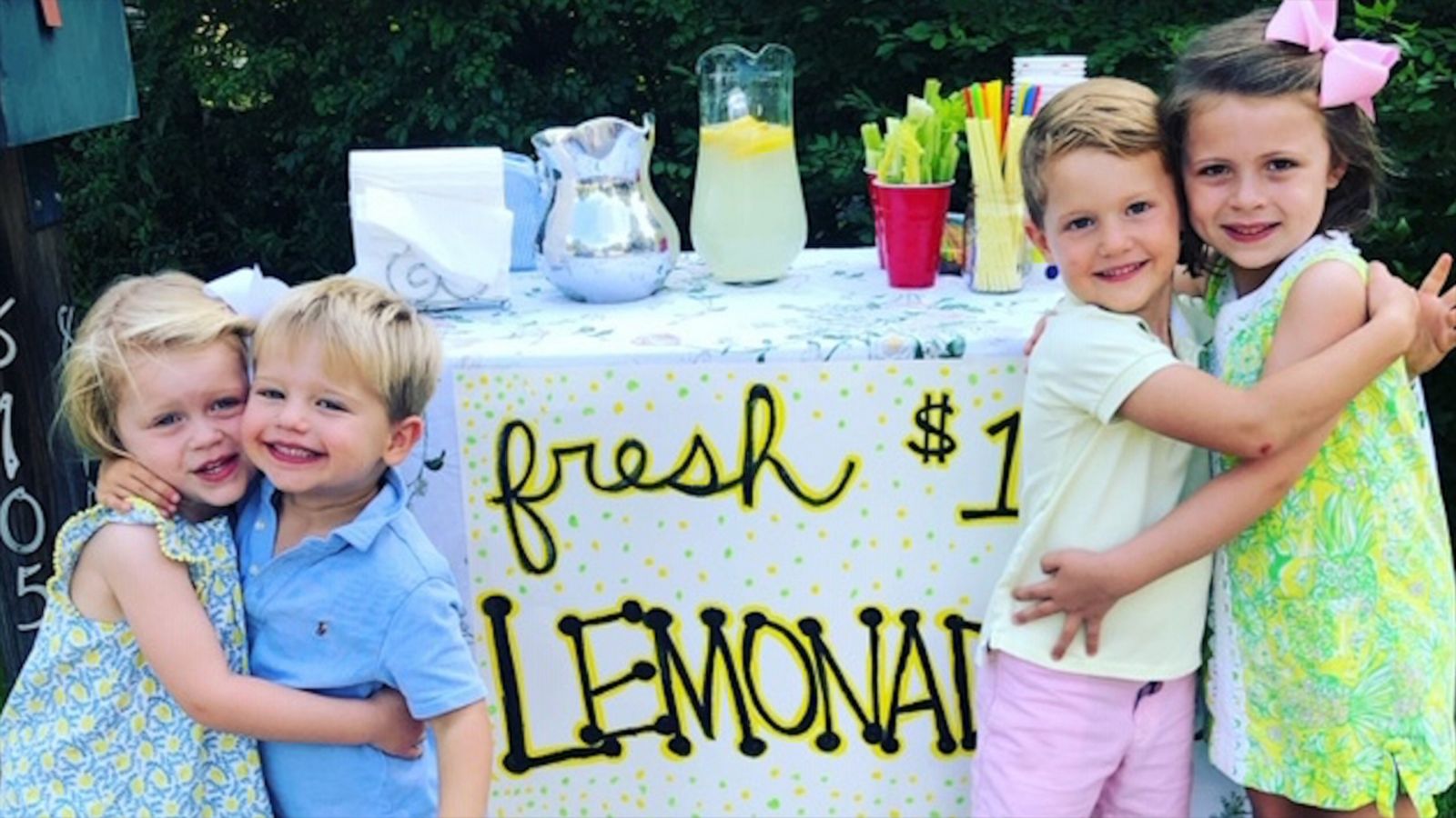 VIDEO: Viral photo of kids' lemonade stand raises over $125,000 for Ohio children's hospital