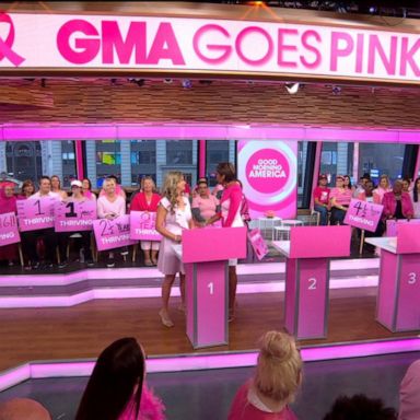 VIDEO: ‘GMA’ goes pink for Breast Cancer Awareness Month