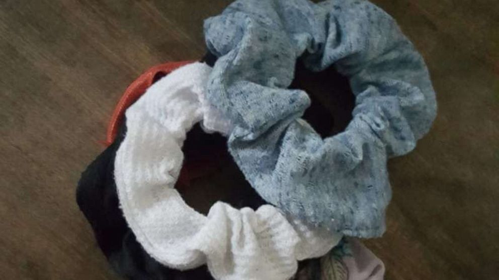 PHOTO: Emily Covington's post about scrunchies went viral on Facebook.