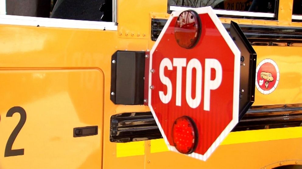 Student injured after backpack got stuck in school bus door Video ABC