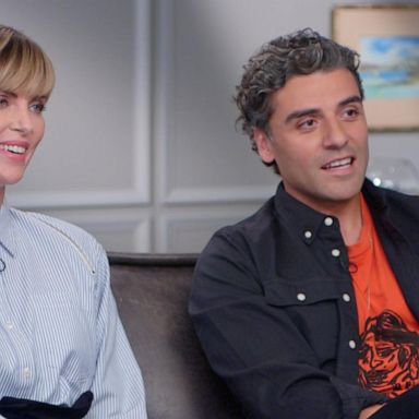 VIDEO: Charlize Theron and Oscar Isaac talk about new roles in 'The Addams Family'