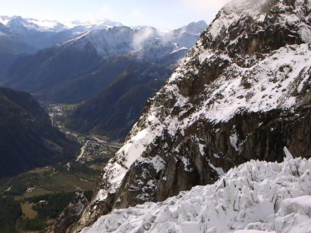 Glaciers on Mont Blanc, the tallest mountain in Europe, are melting rapidly  due to climate change, expert says - ABC News