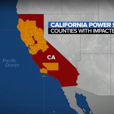 VIDEO: Power cut to California residents to fight wildfires 