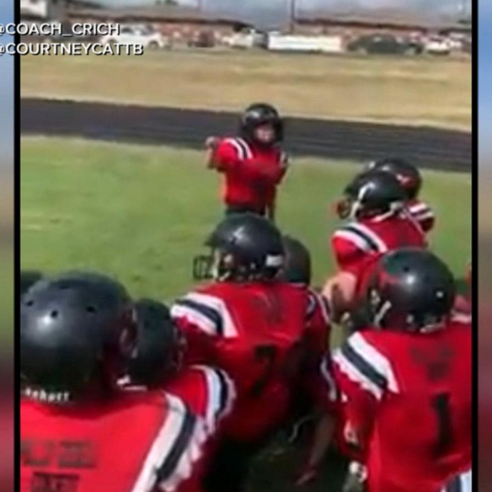 Boy Who Gave Viral Team Pep Talk Reminds Us All It Doesn T Matter If You Win It Matters If You Truly Enjoy It Abc News