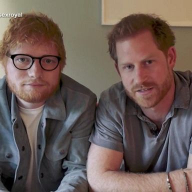 VIDEO: Prince Harry and Ed Sheeran team up for World Mental Health Day