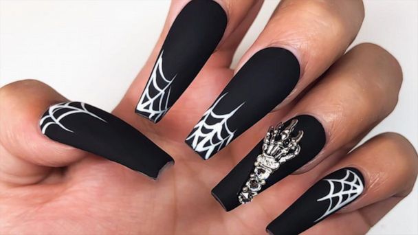 halloween nail art ideas