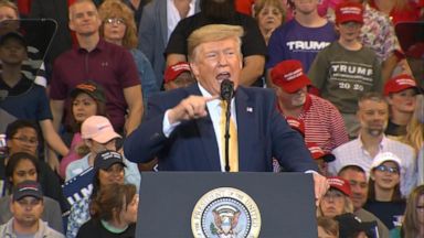 VIDEO: Trump sounds off on impeachment investigation at rally in Louisiana